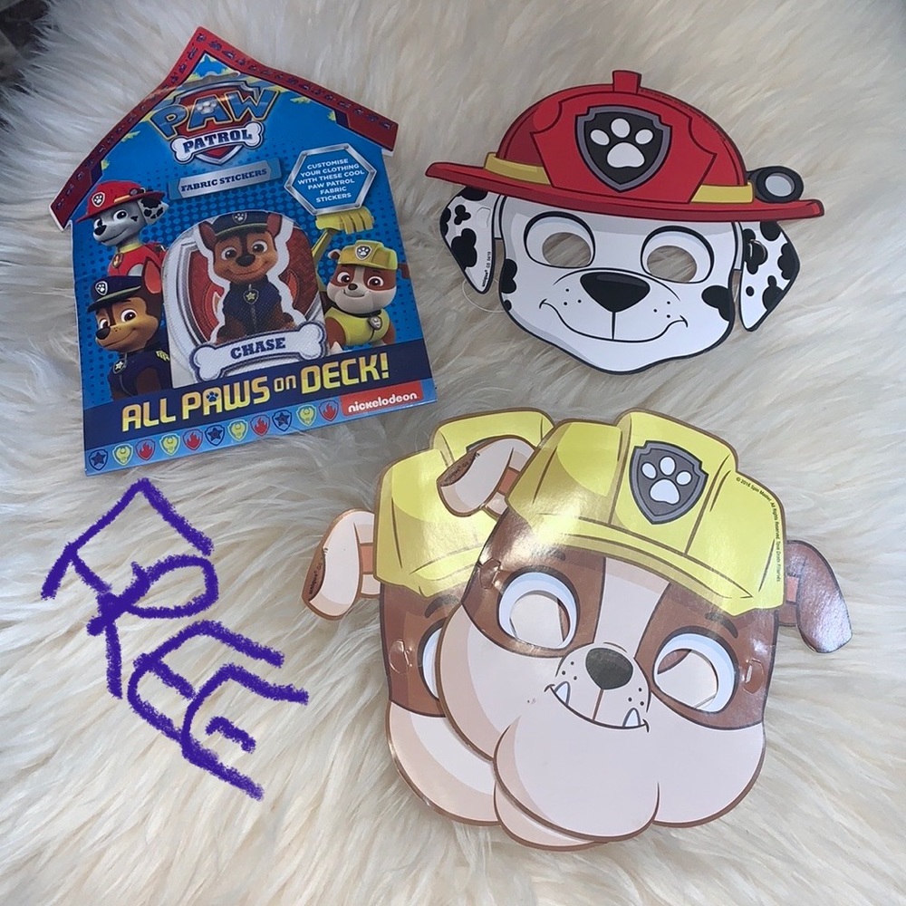Free with purchase fabric stickers for clothes